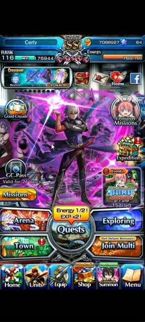 Global|Rank 116|20 Ascend+15 TW|[Emiya,Fen,Sizhu,DL Rimuru,Etc]+TW,S Miyu,Oikatzo,Sizhu,Chloe,Etc|Lpot 361|Check SS(GS2411)
