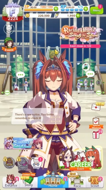 [GLOBAL] Starter Support Super Creek + Fine Motion + 1SSR | Selector On | Fresh Story| Log ID | Check SS (UM709)