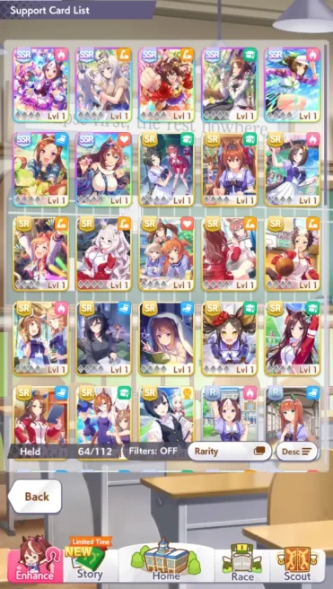 [GLOBAL] 1k Carats + 7 SSR META Supoka (Super Creek + Fine Motion, Sakura Bakusin O, ETC) Selector ON| Log ID| Check SS (UM734)