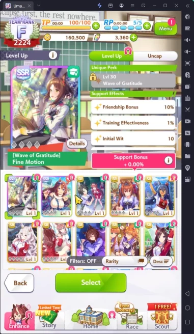 GLOBAL Starter|3360 Carats|2 SSR Support  Super Creek + Fine Motion |Fresh Story|Log ID|Check SS(UM751)