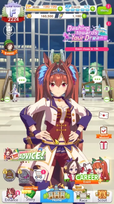[GLOBAL] Starter Support Super Creek + Fine Motion + 3 SSR |Selector On|Fresh Story| 1100 Carats | Log ID | Check SS (UM757)