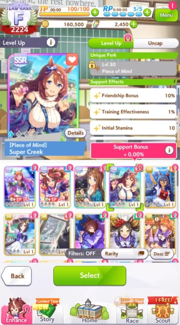 [GLOBAL] 2450 Carats | 4 SSR Support (Super Creek LB1, GW, SS, TT) |Selector On| Log ID| Check SS (UM761)