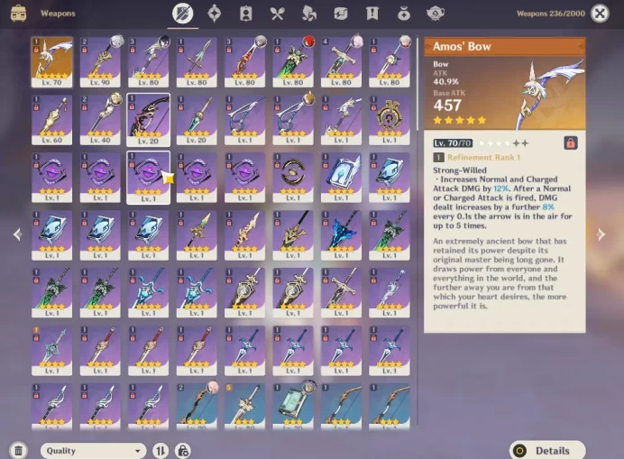ASIA | AR55 | Zibai C2, Linea, Kazuha, Yelan Core | 4 Limited + 1*5 Weapon | 1 Skin | Female MC | Take Mail | SS Ready (GI5801)