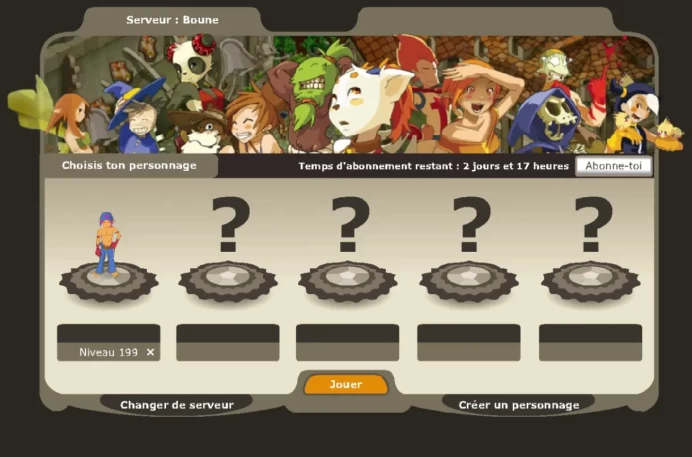 Boune>[ Sacrieur LVL 199 ]  Never Verified Account (Auto Delivery)