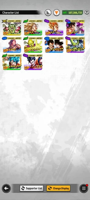 ANDROID+IOS- UL Buu kid Full+UL Buu han 10S+ LF Gohan pur 11s+ Good Equip For Team (D189)