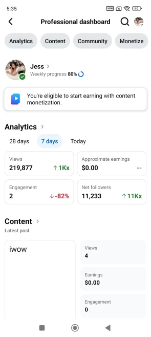 monetized facebook page ready to earn