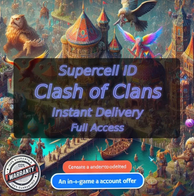 123 XP+TH12+5 Stars+2460 Gems Bk-55 Aq-44 Gw-17+War Stars 5+Builder Bas 10+IOS/ANDROID #LOT-136761