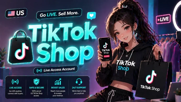 TikTok Shop Activated ⮞ GLOBAL ⮞ Followers 1K+ ⮞ Live Phone ⮞ Rewards ⮞ Easy Access ⮞ Instant ⮞ EliteGameMart
