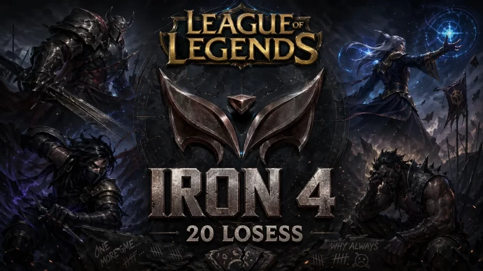 [Eune] | IRON 4 | 0W-20L 0Lp | 44.980 BE's | 22 Champs | hand-deranked | unverified email | Iron iv MMR #4528834