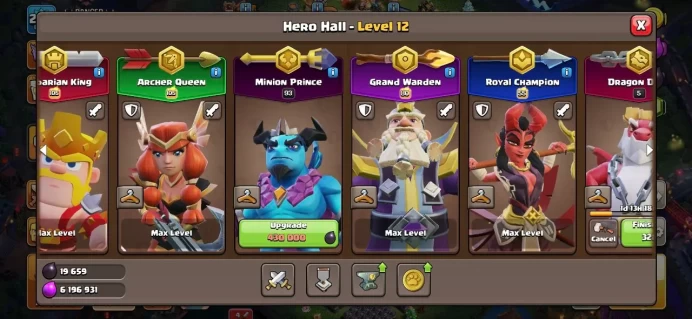 Th 18 FULL MAX LEVEL 267 god/  Full EPIC HeRO Equipment ( 10 epic MAX ) /3370 star war / 2 skin map / 1skin heto legendery