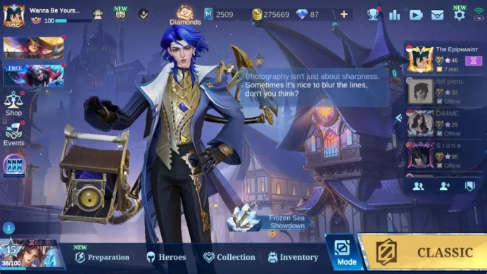 Hero 132|Skin 246|High Glory 92|Kof Karina,CC Nata,Annual Angela,LBox[Alice,Change],Lb Fanny,SpongB Cyc,Etc|TakeEmail|(MLBB2166)