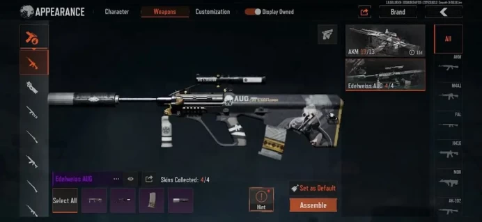 [MOBILE] SV 7.5M | Koen 4.1M |Many Guns and Equipment| AUG and Mosin |CN ON| Log Level Infinite Code|Check SS (AB880)