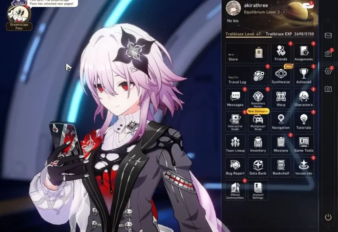 Asia|TL 47|5 Limited|[Evernight E1]+Sign Yaoguang,Sparkle,Danheng,Archer,Etc|Penacony|CheckSS|TakeMail|(HSR5647)