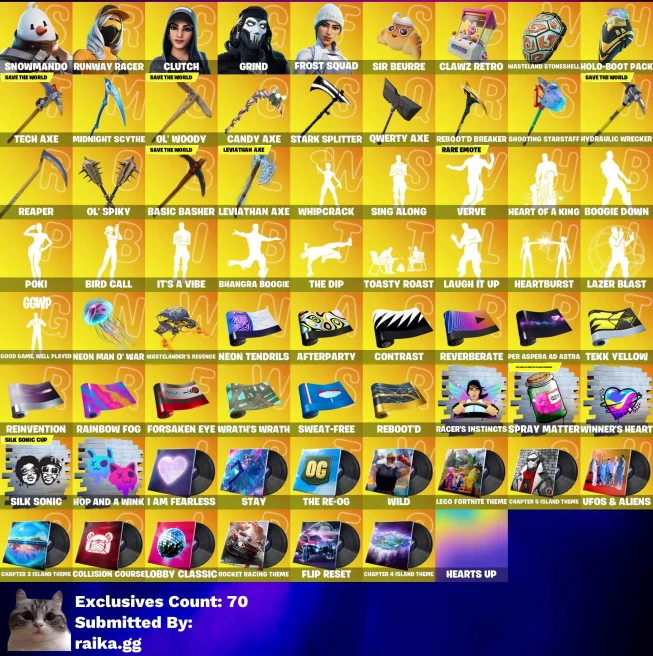 [3in1] / Instant • FN (All Platforms) • 284 skins • Leviathan Axe • Storm • Darth Vader • Predator • Full Access • Guarantee • Inactive •2 Gifts