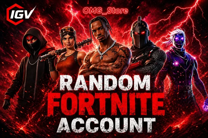 【️20 - 700 RANDOM SKINS】 CHANCES: Ikonik / Black Knight / Travis Scott / Take The L  / Omega/