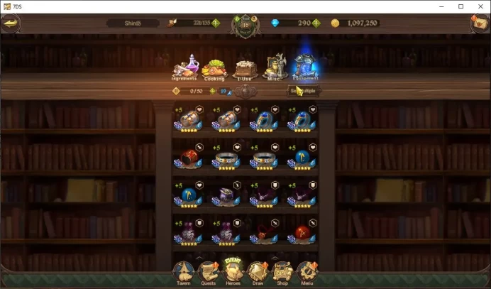 Global | 1,2 M CC | Chapter 2 | 290 Dm+1 Seventh Spring Box | 2 UR | Thor, Gowther | Code Only | (SDS4224)