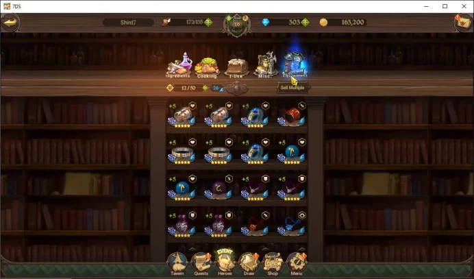 Global | 1,4 M CC | Chapter 2 | 303 Dm+1 Seventh Spring Box | 4 UR | Thor, Gowther, Arthur, DKM | Code Only | (SDS4223)