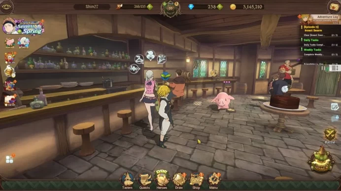 Global | Fresh Starter Ch 2 | 1,2M CC | 238 DM | 1LR + 2 UR | Helbram, Meresca ,Demon King Meliodass | CodeOnly(SDS4123)