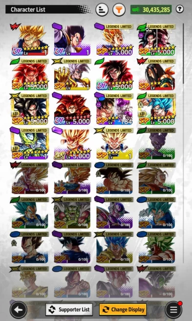 D111-IOS+Android-Good Team GT+UL(SS4 Gogeta Full Red Star+SS4 Goku)+LR SS3 Goku+Equipment+SS4 Goku Zenkai+SS4 Goku and Vegeta+Baby 2+Super 17