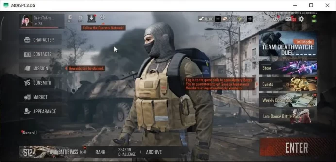 MOBILE Lv28|SV 16M|CV 14M| AK12 GM,AKM SS,SCARL SS,T03 SS,MP5 Forest,Etc |CN Off|Infinite|Check SS(AB2971)