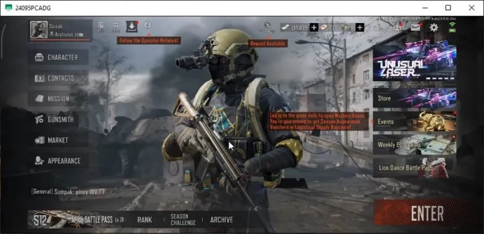 MOBILE Lv30|SV 23M|CV 7M| Machete Battel | LR-AR2 Koi, VSS Squire | Many Skin |CN Off|Infinite|Check SS(AB2970)