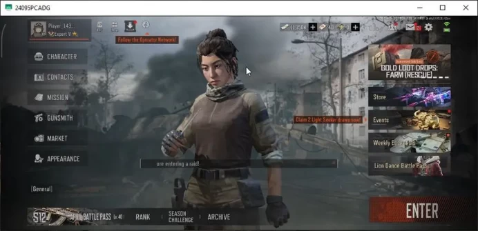 MOBILE Lv30|SV 11M|CV 11M| AKM SS, SCAR-L SS, AK-12 GM, MP5 Forest, SQB M110 Speed, Etc|CN On|Infinite|Check SS(AB2958)