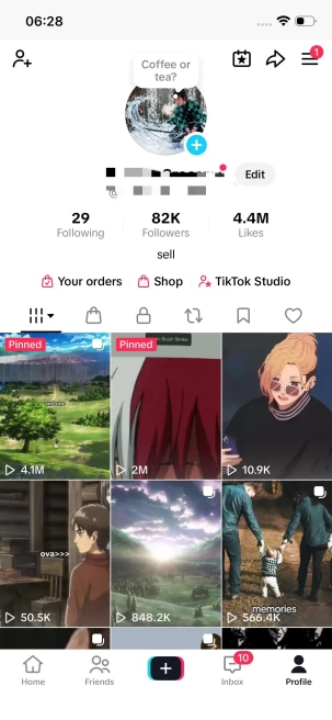 Instanly Delivery/ 82K Real Followers+4.4M Real Likes/ Tiktok Shop For Creator/ Live Stream/ Full Access
