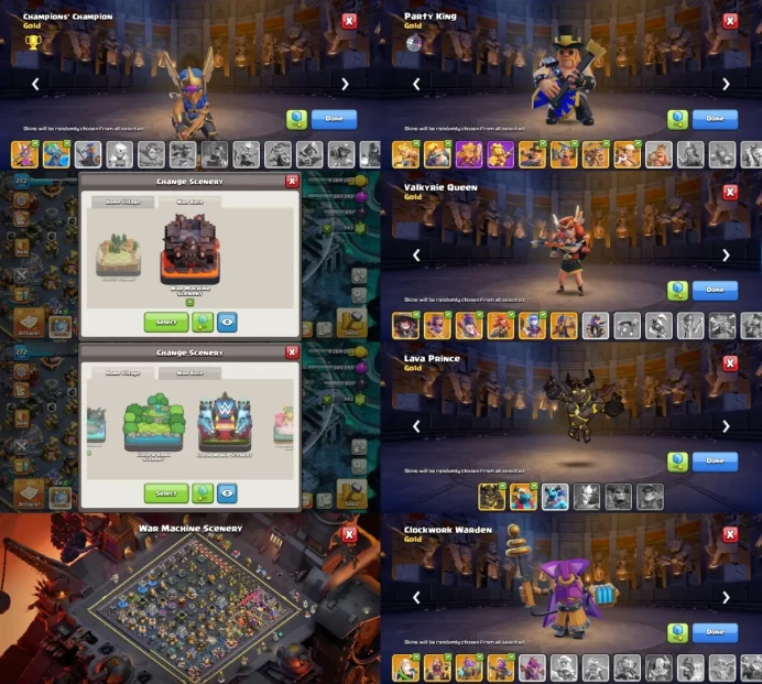Full warranty-Secure account -Th&nbsp;18 nearly max-level 272- -equipment Epic 13- skin hero 22 -heroes 96/105/79/79/53-android & ios