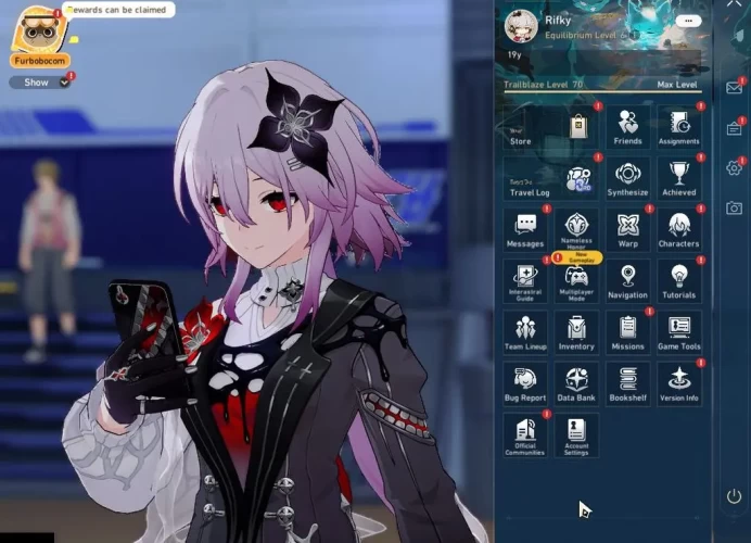 Asia|TL 70|18 Limited|[Phainon,Tribbie,Topaz,Archer,Dr.Ratio]+Sign,Evernight E1,Castorice,Etc|Male MC|TakeMail|CheckSS(HSR6445)