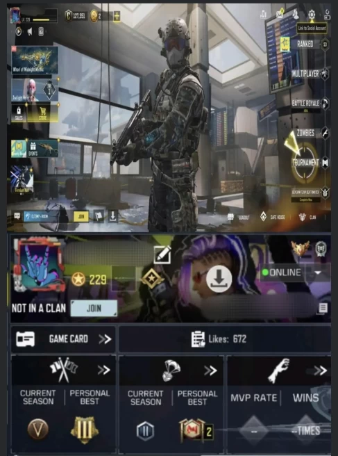 229LV~64 CHARACTERS~110EPIC/2L WEAPON~13E VEHICLE~23EMOTES #A351Z