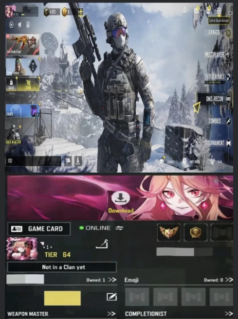64LV~38/1L CHARACTERS~62EPIC/2L WEAPON~13 E VEHICLE~20EMOTES&nbsp;&nbsp; #A1131Z