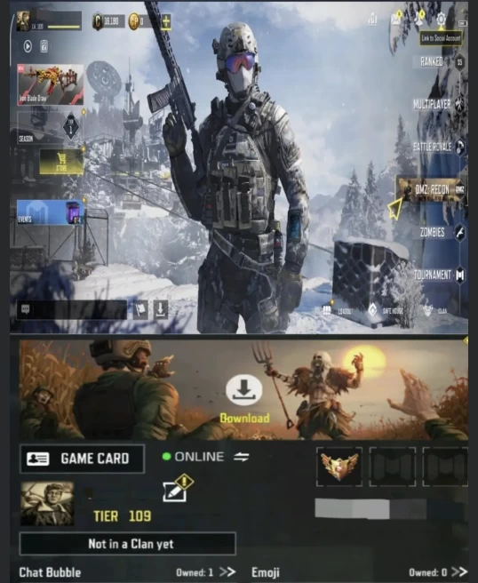 109LV~48 CHARACTERS~85EPIC/2L WEAPON~22 E VEHICLE~26EMOTES #A1136Z