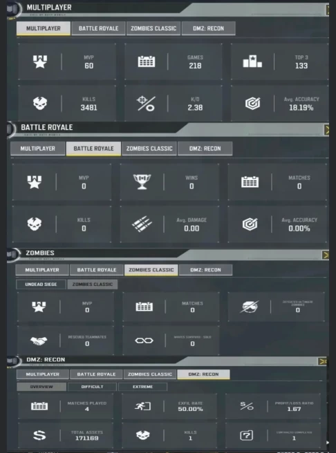 106LV~50 CHARACTERS~82/2L EPIC WEAPON~21 E VEHICLE~18EMOTES&nbsp;&nbsp; #A1149Z
