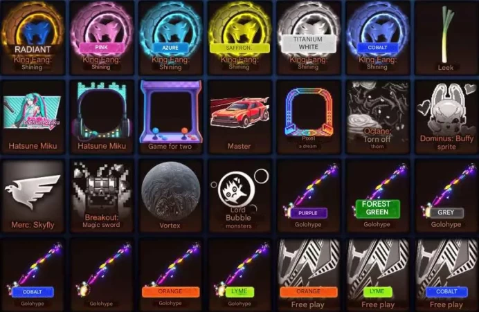 STOCK185 // x3 Fennec, TW Mamba, 13 BM, Black Dieci + inventory + 225 LVL  (K)