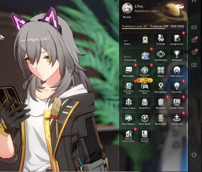 ASIA|TL 30|8 Limited|Sparkle,Yao Guang,Robin,Castorice,Argenti,Topaz,Archer,Dante|Female MC|Take Mail|Check SS(HSR6532)