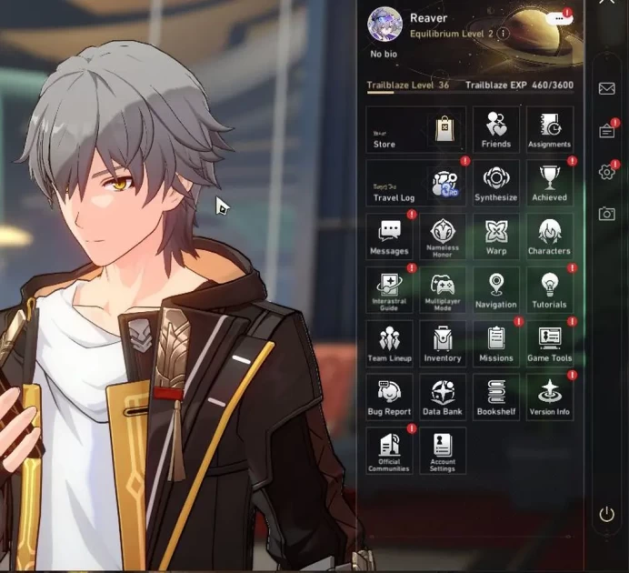 ASIA|TL 36|5 Limited|Silver Wolf 999+Sign,Sparkle,Huohuo,Robin,Dante|Penacony|Male MC|Take Mail|Check SS(HSR6542)