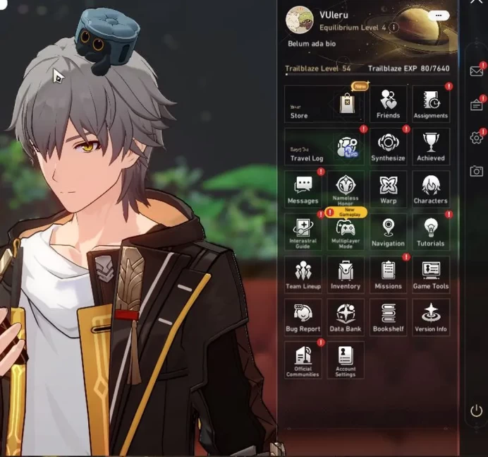 ASIA|TL 54|1,2K SJ+3 Golden Companion|8 Limited|Acheron,Jiaoqiu,Lingsha,Tribbie,Dr Ratio,etc|Male MC|Take Mail|CheckSS(HSR6544)