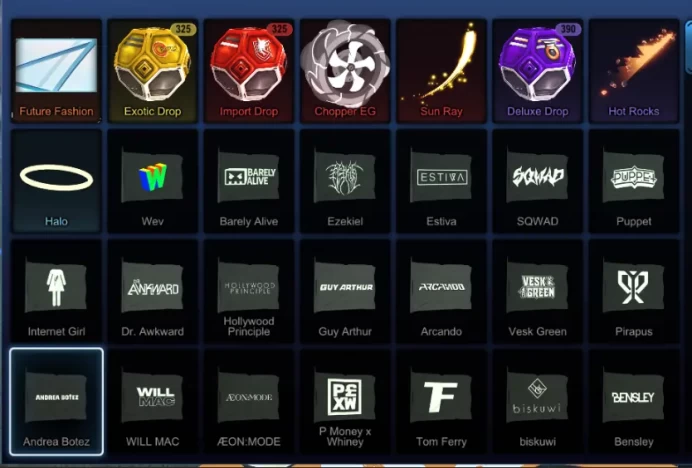 STOCK206 //Account With 325 Exotic Drop //325 Import Drop //390 Deluxe Drop // High chance to get fennec and more (K)