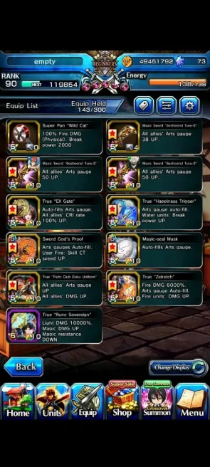 Global|Rank 90|19 Ascend+7 TW|[Okarun,Emiya,Chloe,Veldora,Etc]+TW,S Miyu,S Rin & Luvia,S Chloe,Etc|Lpot 347|Check SS(GS2469)