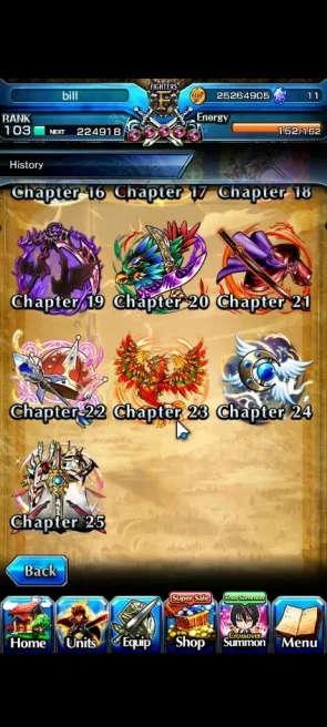 Global|Rank 103|23 Ascend+11 TW|[S Miyu,Touma,LM Isliid,Frieren,Index,Chloe,Rimuru,Saber]+TW,WH Fen,Etc|Lpot 560|CheckSS(GS2457)