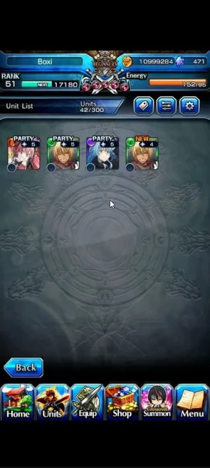 Global|Rank 51|471 cc|4 Ascend+ 2 TW|[Veldora,Bunny Milim]+TW,Demon Lord Rimuru,Veldora|Lpot 36|Check SS(GS2453)