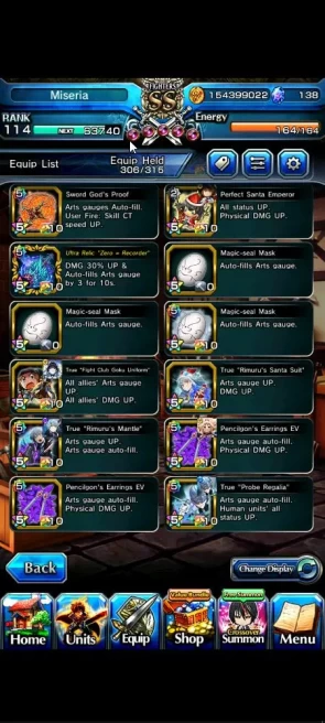 Global|Rank 114|31 Ascend|[Inumuta,Shadow,Madoka,Illya,Stark,Etc]+TW,S Chloe,Kirisame,2x Chloe,Etc|Lpot 686|Check SS(GS2416)