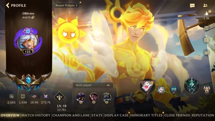 (S10)EU OCE | 72 SKINS | Hero 105 | Mythical Skin2 | Legendary Skin 8 | Epic Skin 35 | Others 27