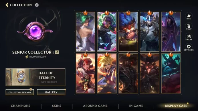 (S16)EU OCE  | 100 SKINS | Hero 111 | Mythical Skin0  | Legendary Skin 16 | Epic Skin 55 | Others 29
