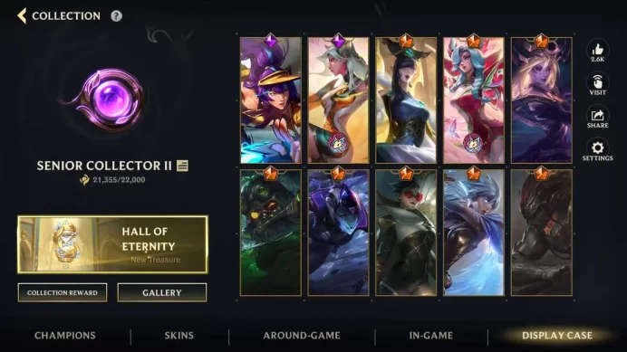 (S31)EU OCE  | 92 SKINS | Hero 129 | Mythical Skin1  | Legendary Skin 8 | Epic Skin 47 | Others 36
