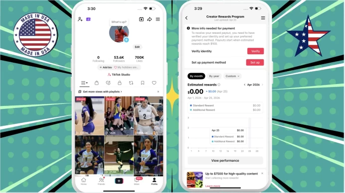 100% Monetized USA Account Creator Rewards Program Active | 53K Real Followers & 700K Likes | Real Screenshots + Full Access