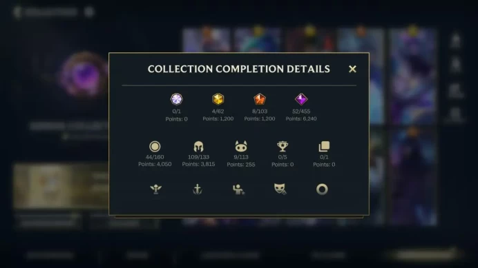 (S19)EU OCE  | 108 SKINS | Hero 109 | Mythical Skin4  | Legendary Skin 8 | Epic Skin 51 | Others 44