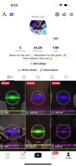 Fully Monetized Account Creator Rewards Program Active | 35K Real Followers and 1.1M Likes | Real Screenshots + Full Access + Good Standing