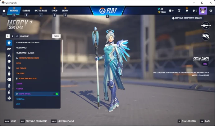 Snow Angel / MERCY / GENJI /  Full Mail Access / see the picture / Please Read Description / puhp