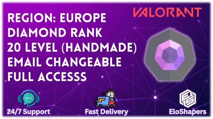 【EUROPE】Ex-Diamond 3 Rank (EP7 ACT3) ◈ Level 37 ◈ Handmade ◈ Email Changeable ◈ Full Access ◈ Instant Delivery #AP70